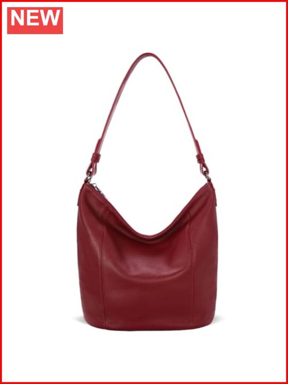 Soft Leather Hobo Shoulder Crossbody Bag Large Capacity Purse for Women